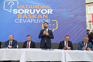 “VATANDAŞ SORUYOR, BAŞKAN CEVAPLIYOR” BULUŞMALARI KÂĞITHANE’NİN HER MAHALLESİNE ULAŞIYOR